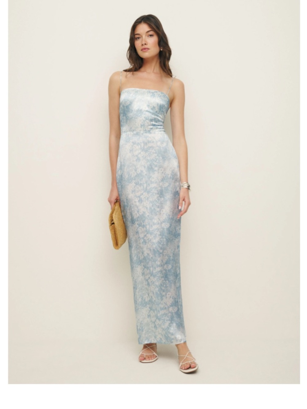 NWT Reformation Frankie Silk Dress Sz 10